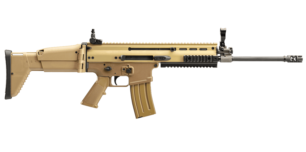 scar 16s NRCH flat dark earth right side view