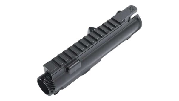 NOVESKE GEN1 STRIPPED UPPER RECEIVER TOP LEFT SIDE VIEW FRONT ANGLE
