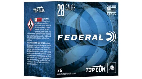 FEDERAL TOP GUN 28G 2 3/4 #8