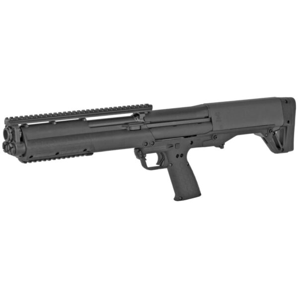 KELTEC KSG SHOTGUN BLACK 12GA LEFT SIDE VIEW FRONT ANGLE