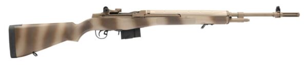 SPRINGFIELD ARMORY M1A™ STANDARD ISSUE .308 RIFLE TWO-TONE DESERT FDE RIGHT SIDE VIEW