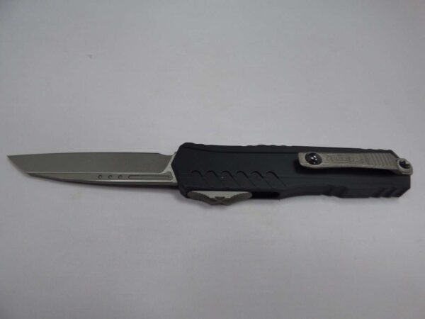 MICROTECH KNIVES CYPHER II SINGLE EDGE APOCALYPTIC STANDARD EDGE UP