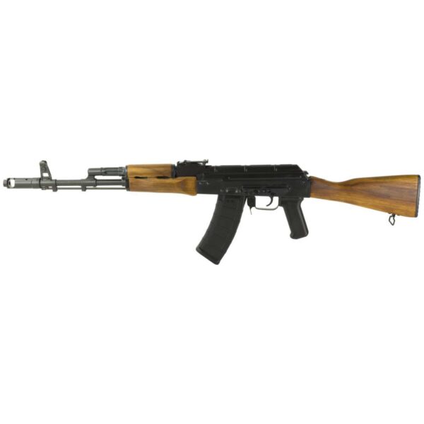 RILEY DEFENSE RAK74-C CLASSICAL TEAK WOOD 5.45X39 LEFT SIDE VIEW