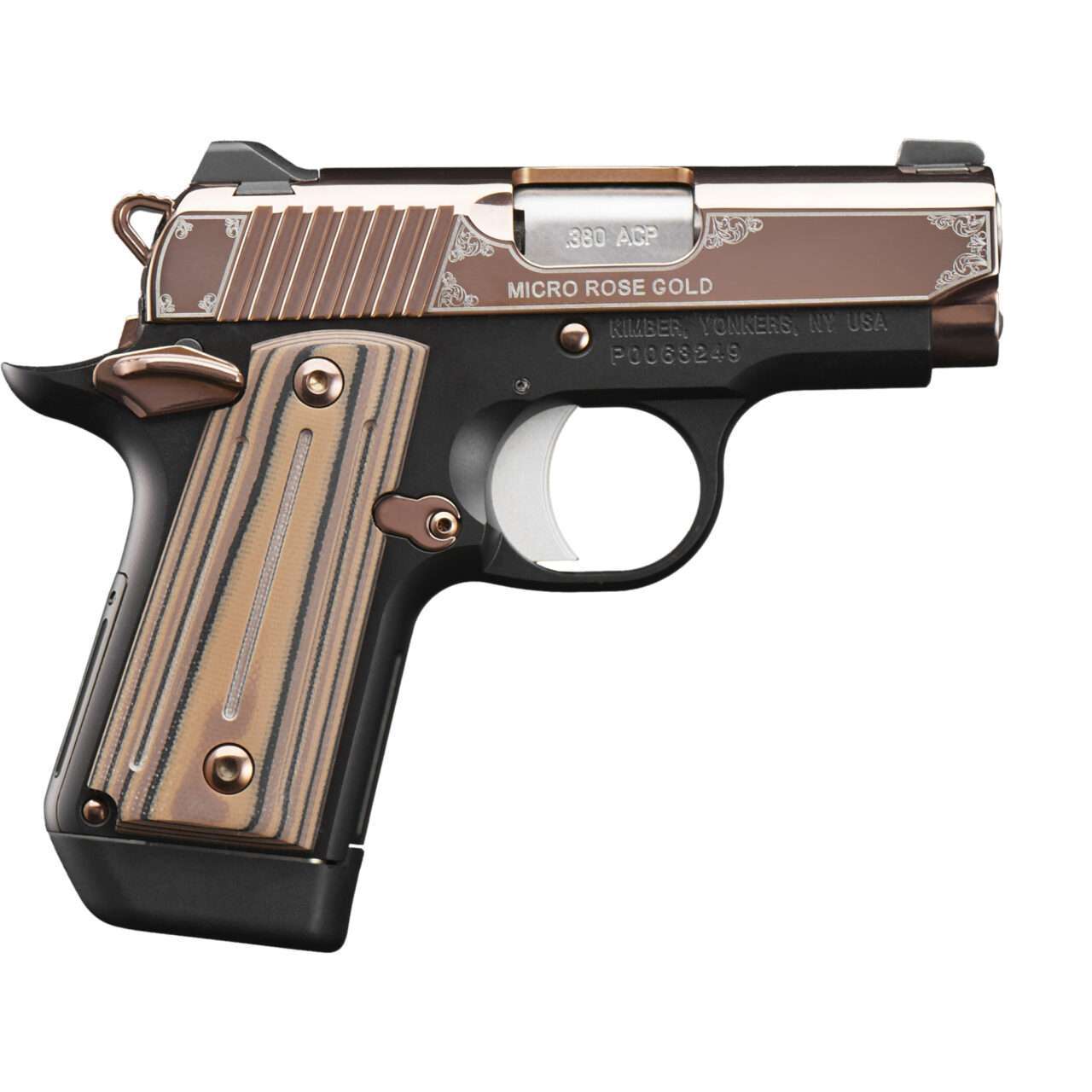 KIMBER MICRO380 ROSE GOLD NIGHT SIGHTS .380ACP
