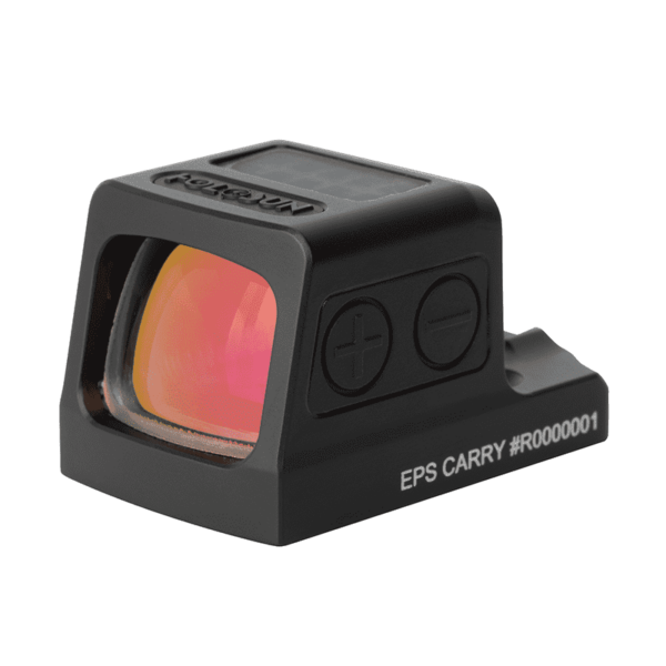 HOLOSUN EPS CARRY GREEN MRS SOLAR GREEN DOT SIGHT LEFT SIDE VIEW FRONT ANGLE