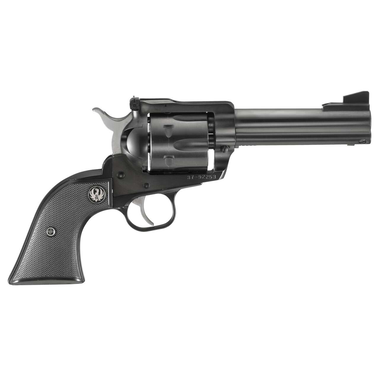 RUGER NEW MODEL BLACKHAWK BLUED 4.6" 357 MAG RIGHT SIDE VIEW