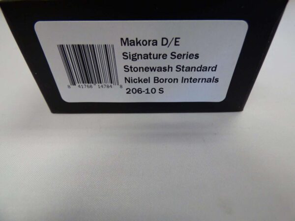 MICROTECH MAKORA DOUBLE EDGE SIGNATURE SERIES STONEWASH STANDARD NICKEL BORON INTERNALS BOX