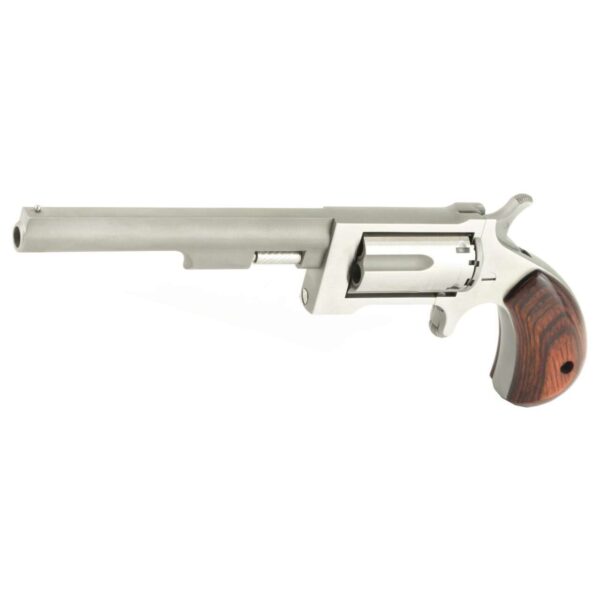 NORTH AMERICAN ARMS SIDEWINDER 4" .22 MAGNUM LEFT SIDE VIEW FRONT ANGLE