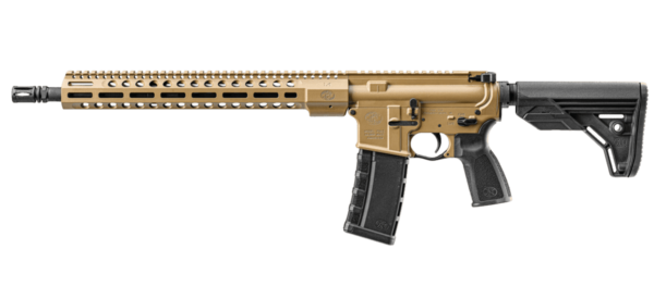 fn15 tac3 carbine flat dark earth left side view