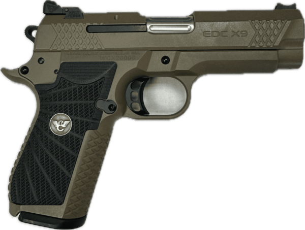 WILSON COMBAT EDCX9 FDE 9MM LEFT SIDE VIEW