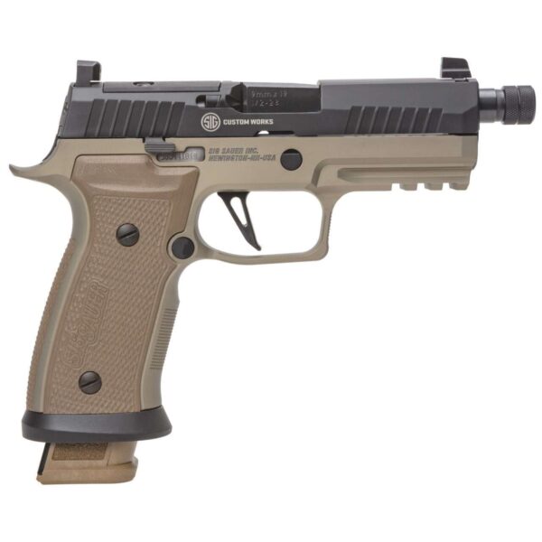 SIG SAUER CUSTOM WORKS P320-AXG COMBAT 9MM RIGHT SIDE VIEW
