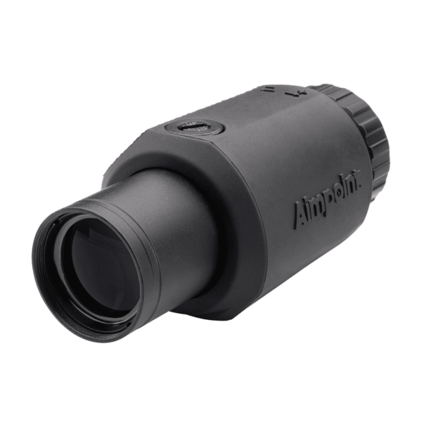 AIMPOINT 3X-C MAGNIFIER LEFT SIDE VIEW FRONT ANGLE