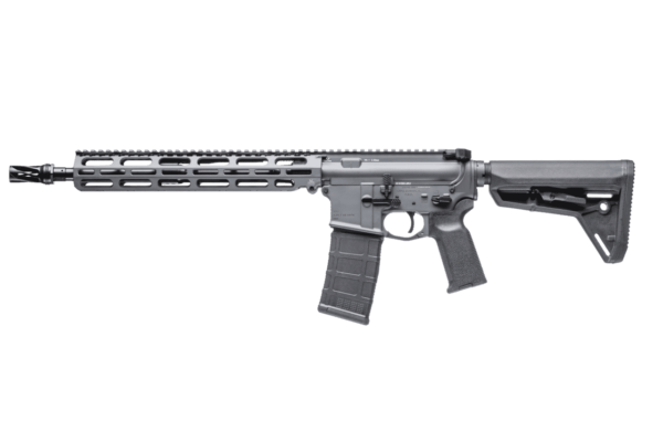 VKTR VK1PW SNIPER GREY 13.7" HUXWRX QD PIN & WELD 5.56 NATO LEFT SIDE VIEW