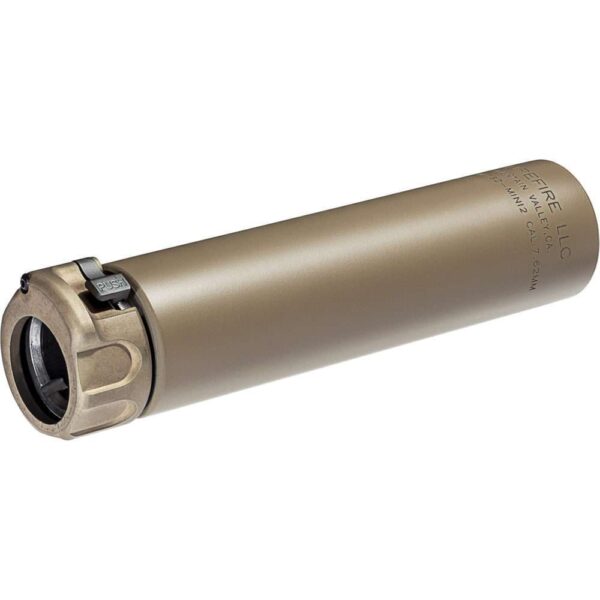 surefire socom762 mini 2 dark earth top right side view back angle