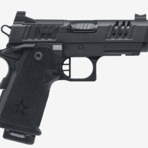 STACCATO CS FLAT TRIGGER DLC BARREL X SERIES SERRATIONS V3 2024 9MM RIGHT SIDE VIEW