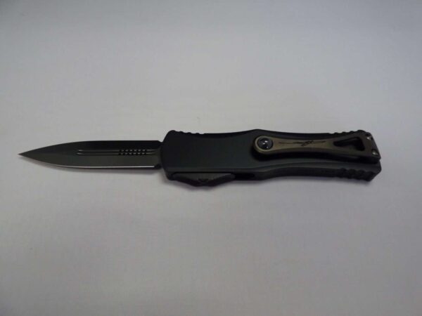 MICROTECH HERA DOUBLE EDGE SHADOW DLC STANDARD DLC HARDWARE CLIP SIDE