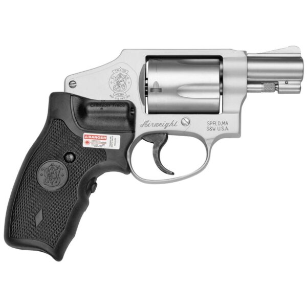 SMITH AND WESSON MODEL 642 WITH CRIMSON TRACE LASERGRIP AND NO INTERNAL LOCK RIGHT SIDE VIEW