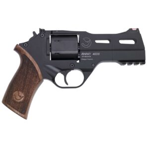 CHIAPPA RHINO REVOLVER 40DS BLACK ANODIZED .357MAG 4" RIGHT SIDE VIEW