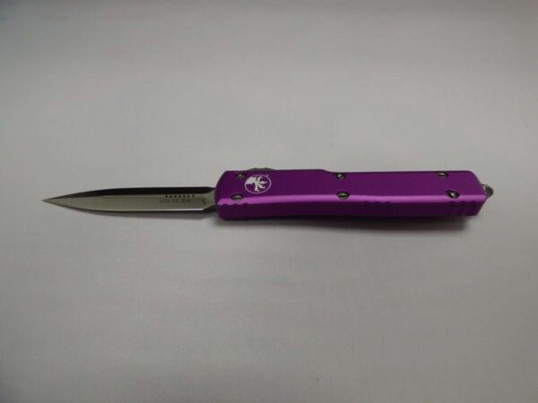 MICROTECH UTX70 DOUBLE EDGE VIOLET SATIN STANDARD BOX