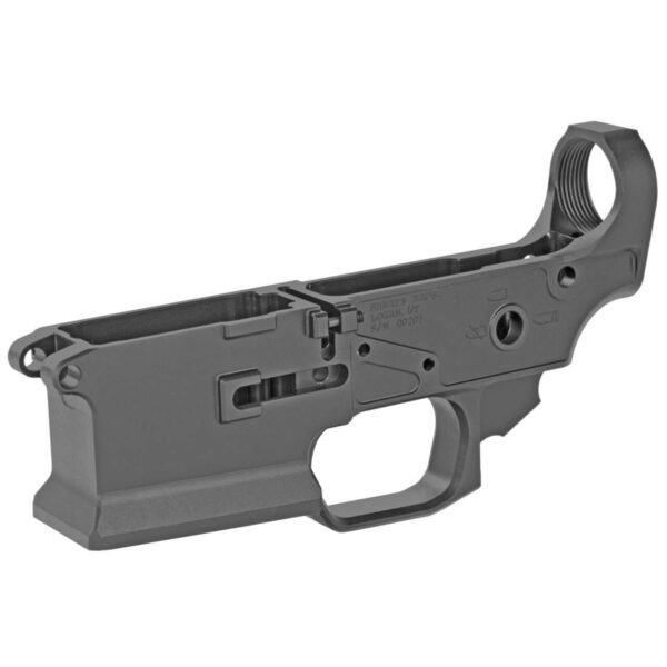 SHARPS BROS LIVEWIRE GEN 2 STRIPPED LOWER RECEIVER TOP LEFT SIDE VIEW FRONT ANGLE