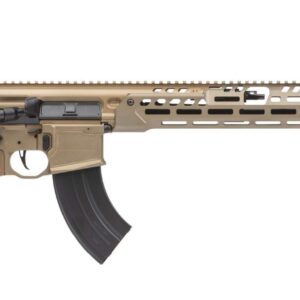 SIG SAUER MCX-SPEAR LT PISTOL 11.5" COYOTE 7.62X39 RIGHT SIDE VIEW FRONT ANGLE