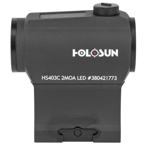 HOLOSUN HS403C SOLAR RED DOT LEFT SIDE VIEW