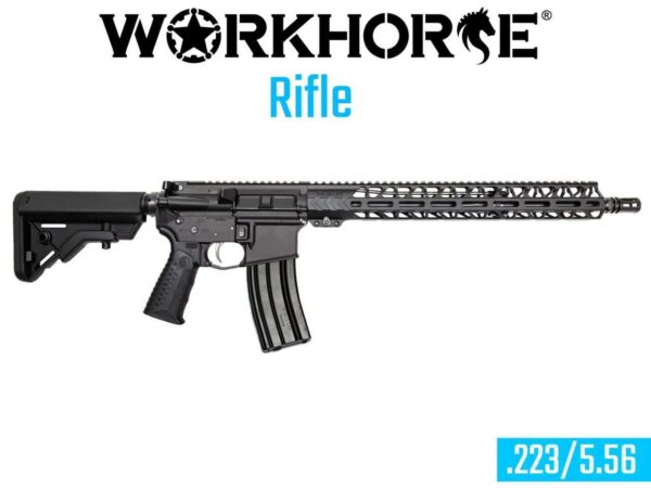 BATTLE ARMS DEVELOPMENT WORKHORSE RIFLE 5.56 NATO 16"