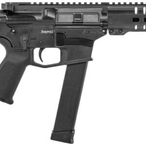 CMMG BANSHEE 300 MK10 8" GRAPHITE BLACK 10MM BOTTOM RIGHT SIDE VIEW FRONT ANGLE