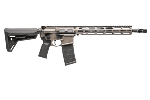 VKTR VK1PW FDE HUXWRX QD 13.7" PIN & WELD 5.56 NATO RIGHT SIDE VIEW