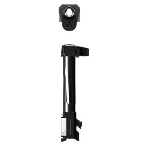 RADIAN AFTERBURN MICRO-COMPENSATOR + RAMJET BARREL COMBO FOR GLOCK 19 GEN4 RIGHT SIDE VIEW BARREL/COMP VERTICAL AND COMP FRONT VIEW