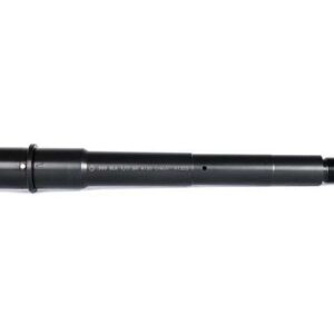 BALLISTIC ADVANTAGE 8" .300 BLACKOUT PISTOL LENGTH AR 15 BARREL MODERN SERIES REAR TOP SIDE VIEW MUZZLE FACING RIGHT