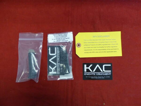 KNIGHTS ARMANENT CO SR-30 9.5" COMPLETE QDC UPPER INCLUDED COMPONENTS