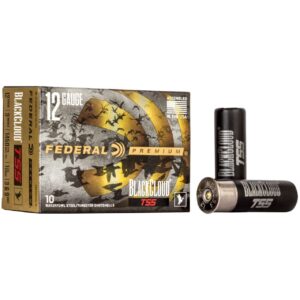 FEDERAL BLACK CLOUD TSS 1.25OZ #3 & #9 SHOT 12GA BOX AND ROUNDS