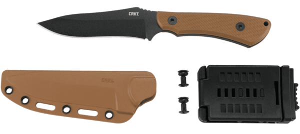 CRKT RAMADI LEFT SIDE VIEW WITH SHEATH TAKEN APART