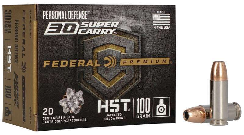 FDERAL HST 30 SUPER CARRY 100G JHP