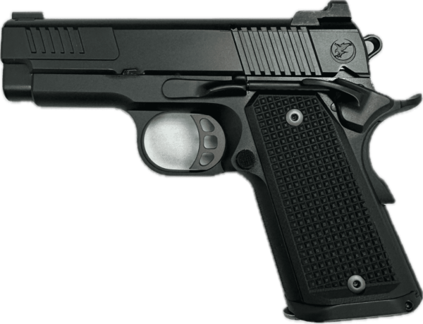 NIGHTHAWK CUSTOM COUNSELOR OFFICER IOS ROSE GOLD 9MM LEFT SIDE VIEW