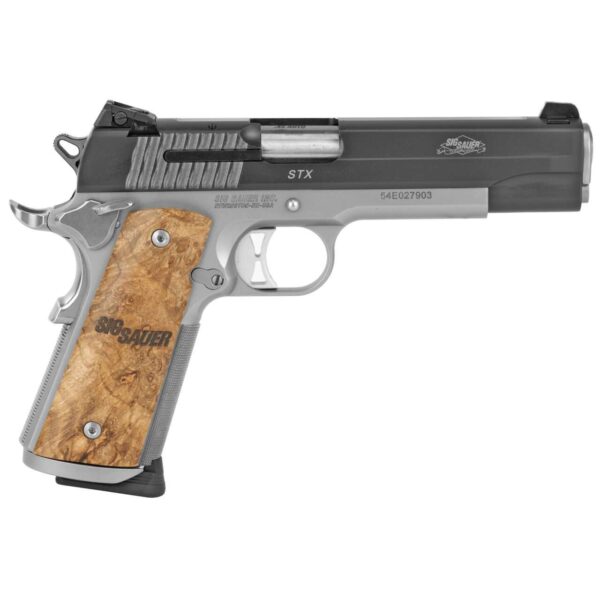 SIG SAUER 1911 STX FULL-SIZE CUSTOM SHOP .45 ACP 5" LEFT SIDE VIEW