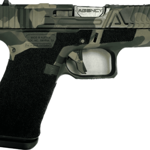 AGENCY ARMS GLOCK 43X EXA PORTED M81 OPTIC READY 9MM RIGHT SIDE VIEW